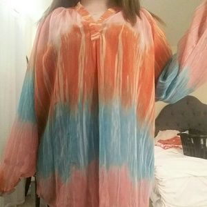Katie's Kloset Sheer Blouse